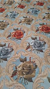 G2-3 CLASSIC ROSES PATTERN UPHOLSTERY FABRIC