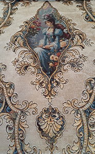 G58-2 RENAISSANCE PATTERN UPHOLSTERY FABRIC
